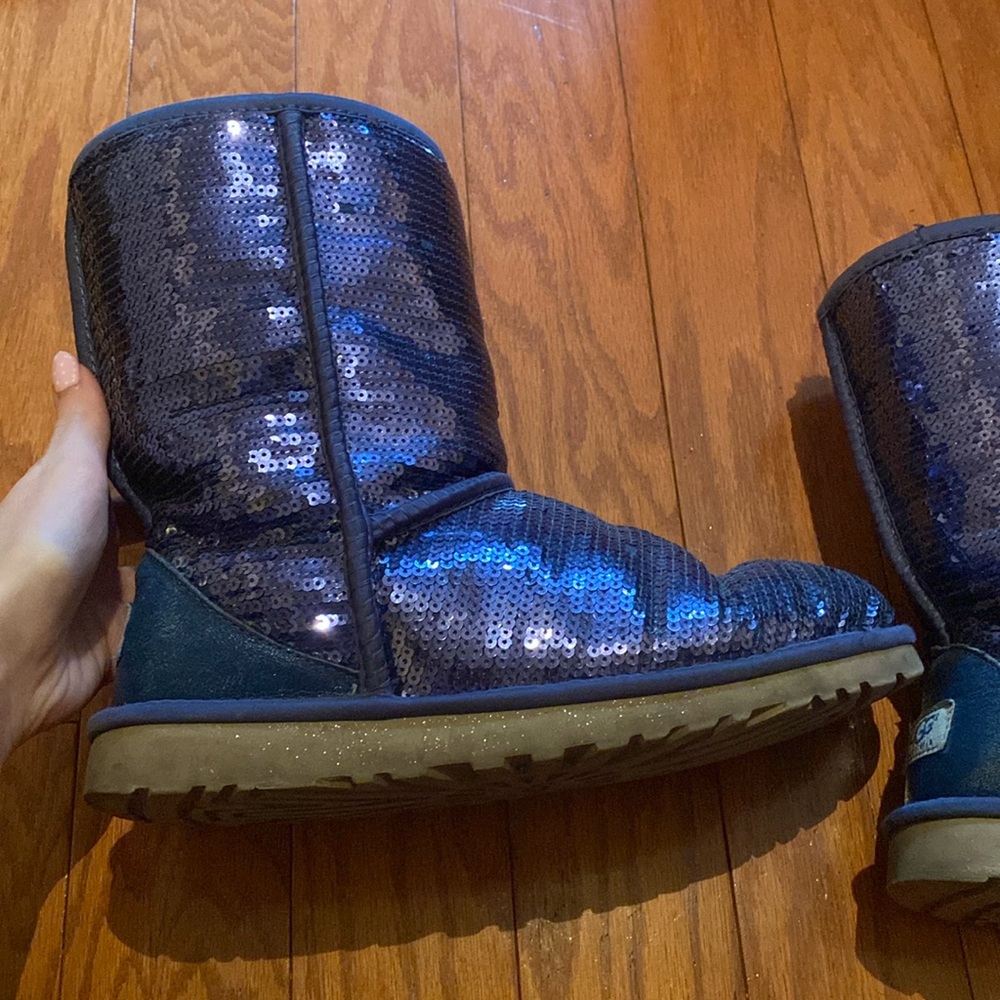 Authentic sparkly Ugg boots